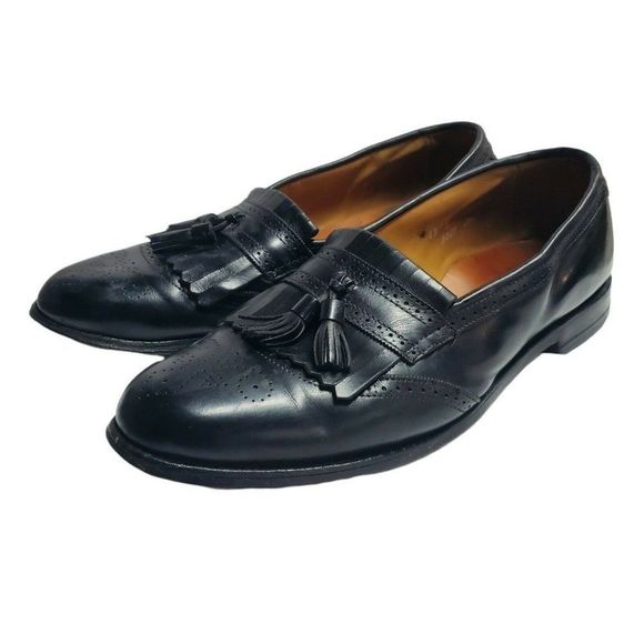Allen Edmonds Bridgeton Men's Casual Loafers Black Sz 13 B - Picture 1 of 11